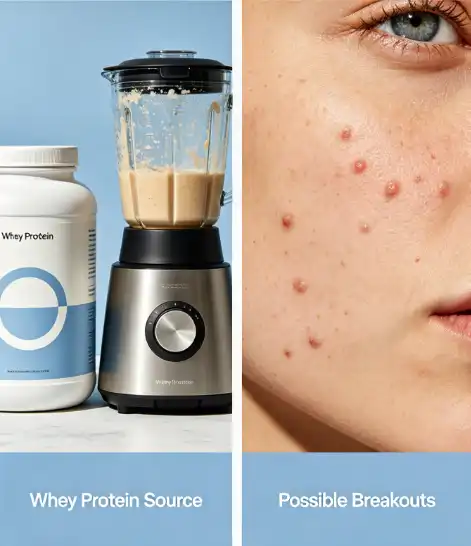 Your Whey Protein Smoothie Might Be Causing Breakouts Your Whey Protein Smoothie Might Be Causing Breakouts