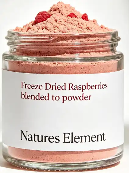 Freeze Dried Raspberries blended to powder | Natures Element