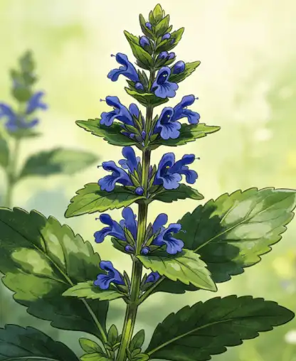 Ajuga turkestanica Ajuga turkestanica