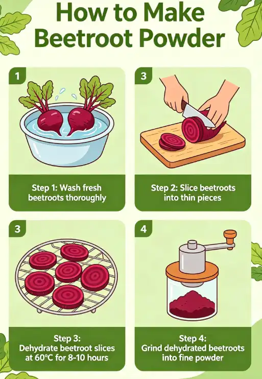 How To Make Beetroot Powder - PlantYou How To Make Beetroot Powder - PlantYou