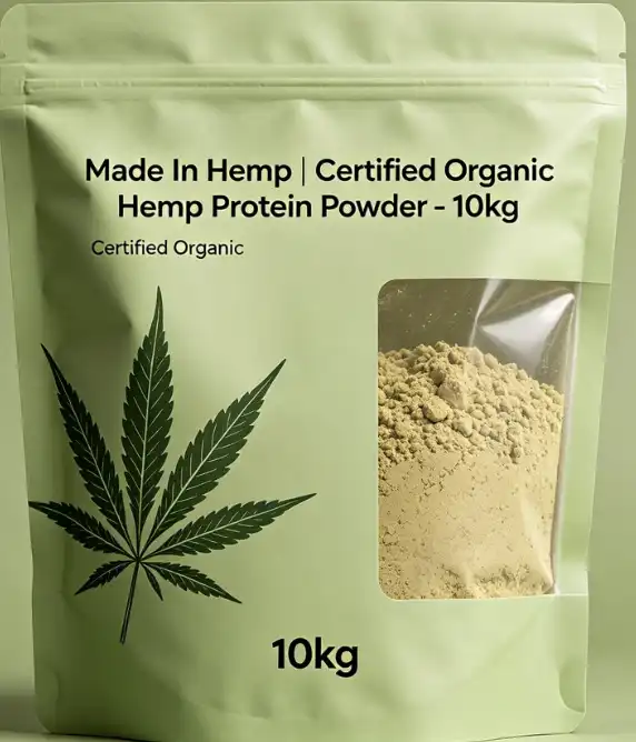 Made In Hemp | Certified Organic Hemp Protein Powder - 10kg Made In Hemp | Certified Organic Hemp Protein Powder - 10kg