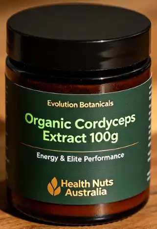 Evolution Botanicals Organic Cordyceps Extract 100g, Energy & Elite-Pe –  Health Nuts Australia