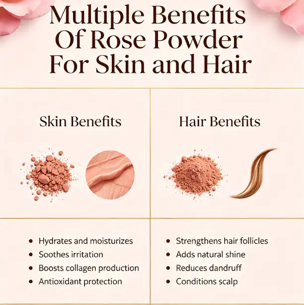 Multiple Benefits Of Rose Powder For Skin and Hair - Kirpal Export Overseas Multiple Benefits Of Rose Powder For Skin and Hair - Kirpal Export Overseas