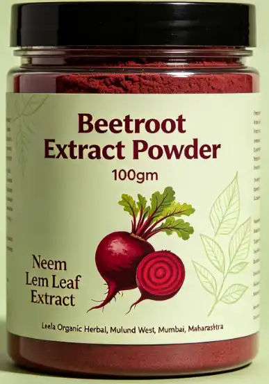 Beetroot Extract Powder. ( 100gm ) - Neem Leaf Extract - Leela Organic Herbal, Mulund West, MumbaI, Maharashtra Beetroot Extract Powder. ( 100gm ) - Neem Leaf Extract - Leela Organic Herbal, Mulund West, MumbaI, Maharashtra