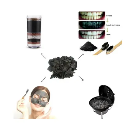 50g Charcoal Coconut Shell 100% Pure Natural Activated Carbon Chips | eBay