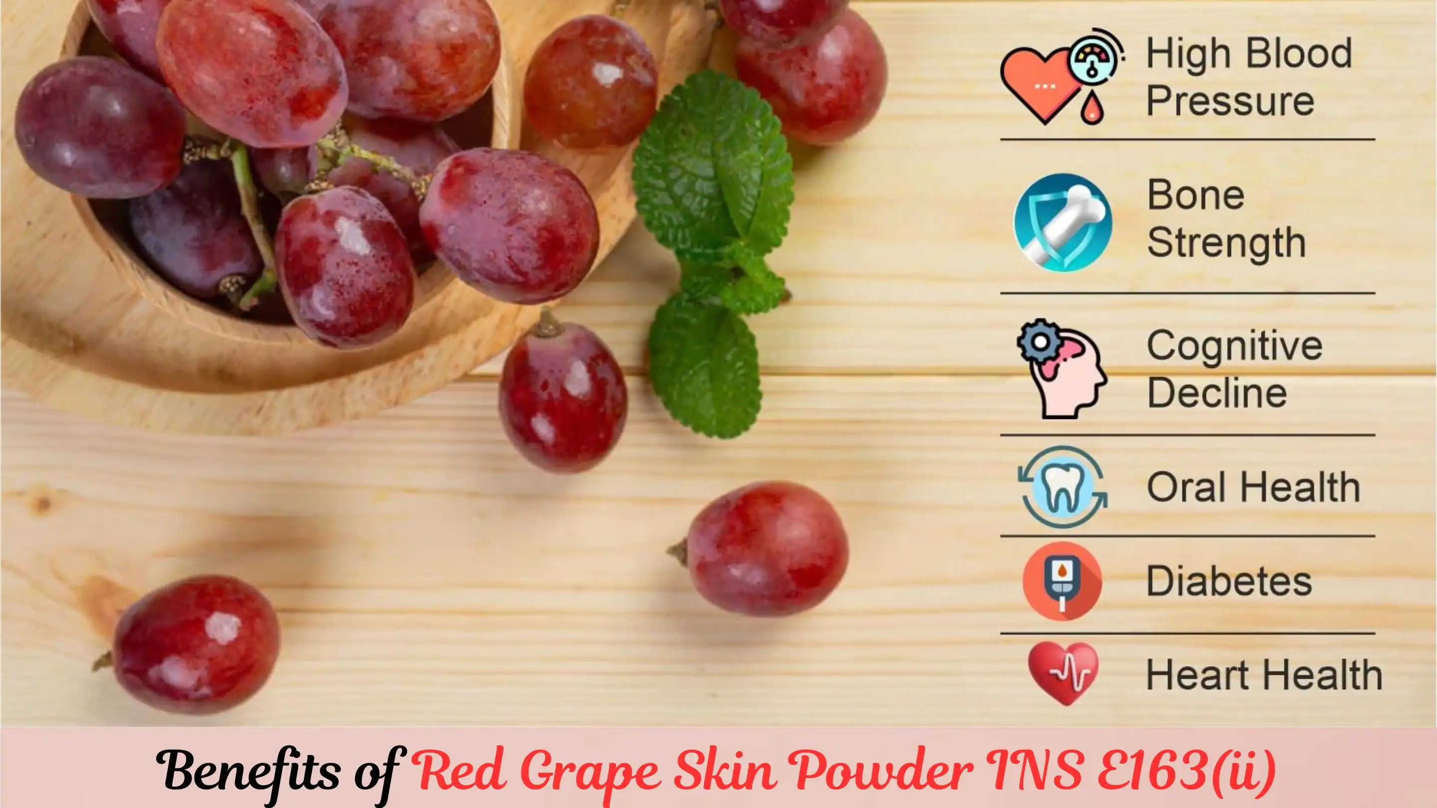 Red Grape Skin Powder Manufacturer