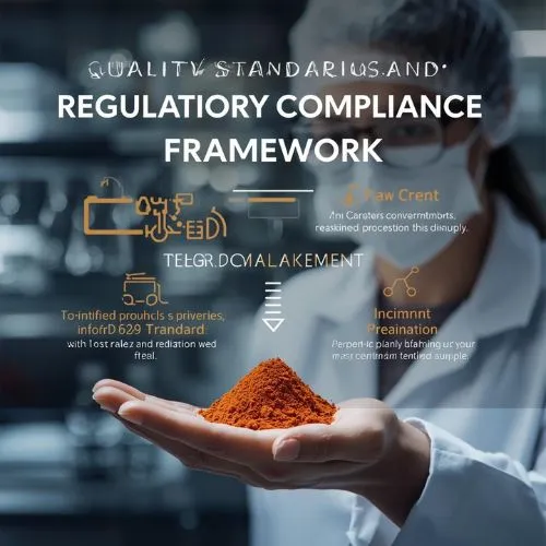 Quality Standards and Regulatory Compliance Framework Quality Standards and Regulatory Compliance Framework