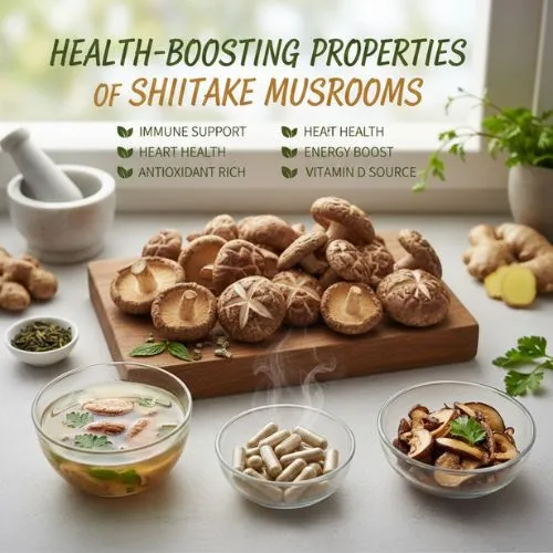 shiitake powder benefits
