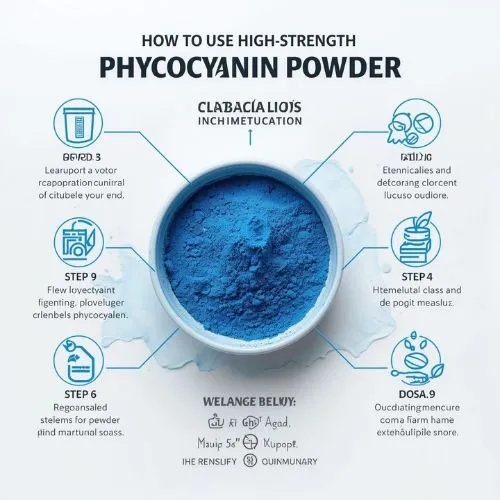How to Use High-Strength Phycocyanin Powder
