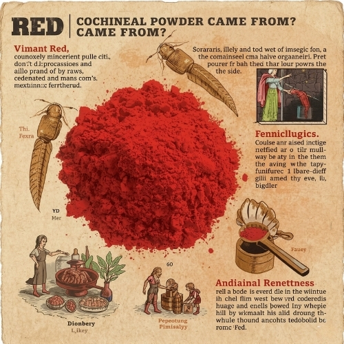 cochineal powder came from cochineal powder came from