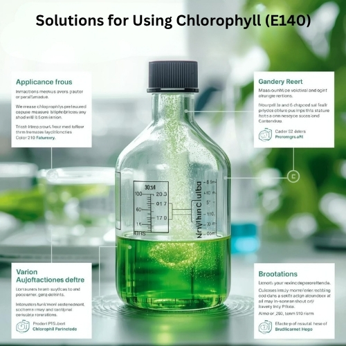 Solutions for Using Chlorophyll (E140) Solutions for Using Chlorophyll (E140)