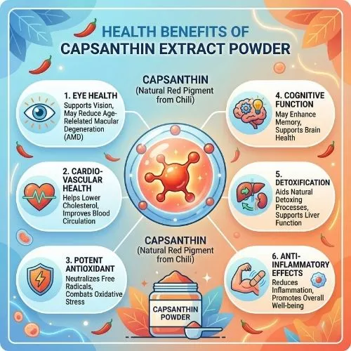 Capsanthin Extract Powder benefits Capsanthin Extract Powder benefits