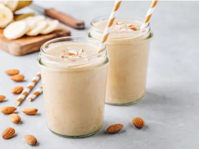 Banana Almond Shake - Eat This Much Banana Almond Shake - Eat This Much
