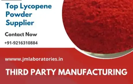 Cyflenwr powdr lycopen
