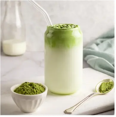 Keto Iced Matcha Latte – La Moisson