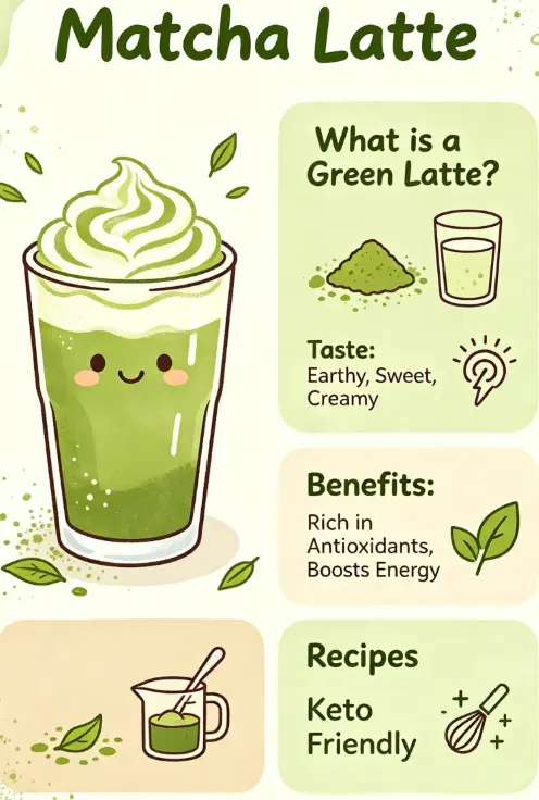Matcha Latte | Benefits | Taste | Recipes | Keto | What is a Green Latte?