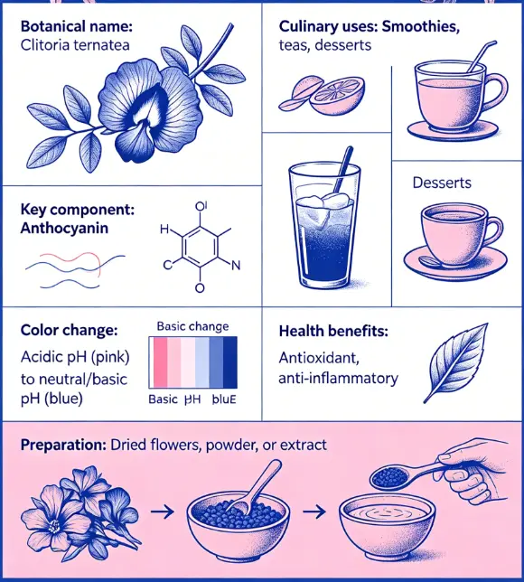 All about butterfly pea flower — the ingredient turning food and drink true blue | CBC Life All about butterfly pea flower — the ingredient turning food and drink true blue | CBC Life