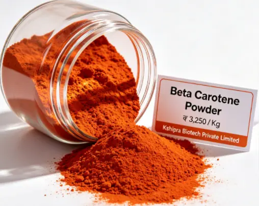 Beta Carotene Powder in Pune at ₹ 3,250 / Kg by Kshipra Biotech Private Limited - Justdial Beta Carotene Powder in Pune at ₹ 3,250 / Kg by Kshipra Biotech Private Limited - Justdial