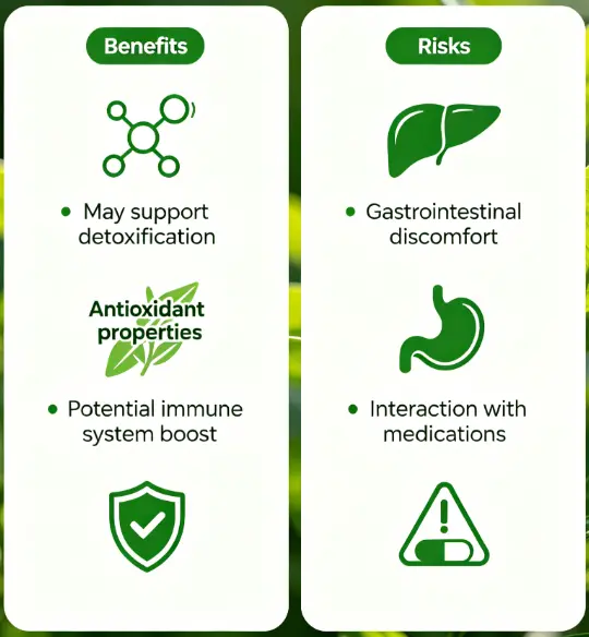 Liquid Chlorophyll Benefits and Risks