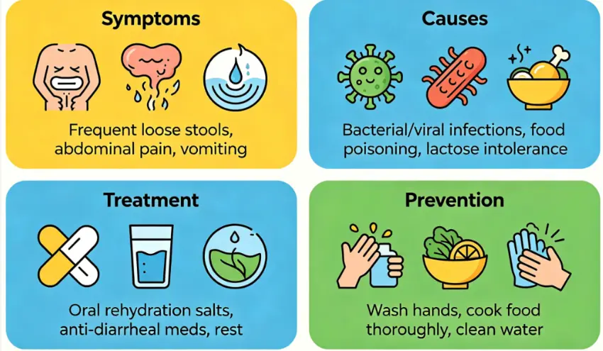 Diarrhea: Causes, Treatment, Symptoms & Prevention | Medcare