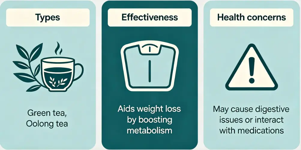 Slimming tea: Types, effectiveness, and health concerns