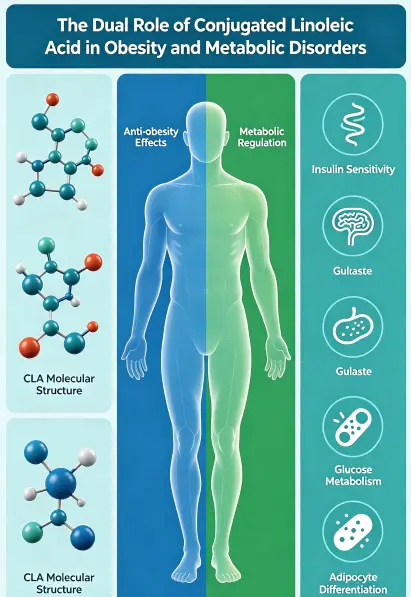 The Dual Role of Conjugated Linoleic Acid in Obesity and Metabolic Disorders - Rajendran - 2025 - Food Science & Nutrition - Wiley Online Library The Dual Role of Conjugated Linoleic Acid in Obesity and Metabolic Disorders - Rajendran - 2025 - Food Science & Nutrition - Wiley Online Library