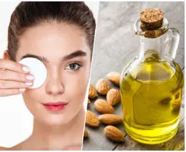 How To Use Almond Oil As Makeup Remover In Hindi | how to use almond oil as  makeup remover | HerZindagi