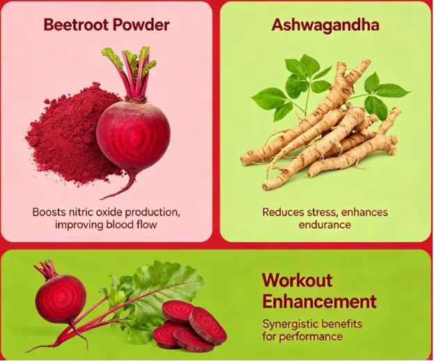 Beetroot Powder and Ashwagandha: A Dynamic Workout-Enhancing Duo | Performance Lab® Beetroot Powder and Ashwagandha: A Dynamic Workout-Enhancing Duo | Performance Lab®