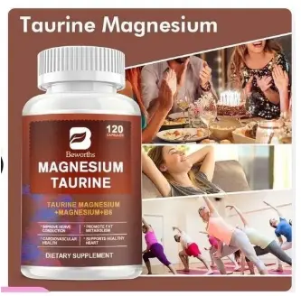 Magnesium Taurate 800mg 60 Capsules | Konga Online Shopping