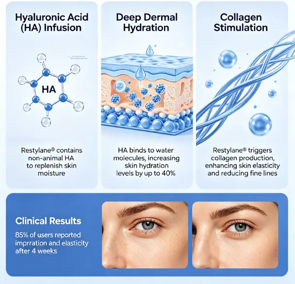 How Restylane® can Improve Skin Hydration and Elasticity? How Restylane® can Improve Skin Hydration and Elasticity?