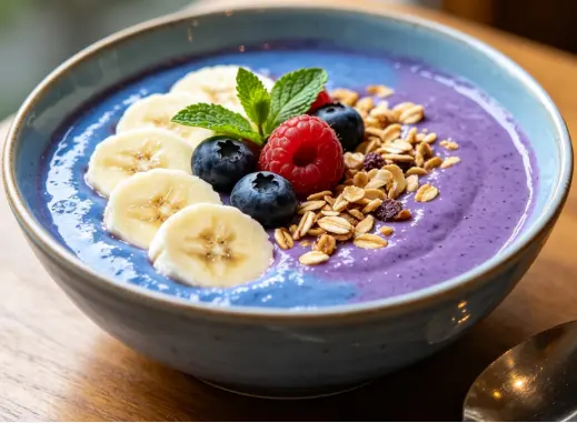 Butterfly Pea Smoothie Bowl