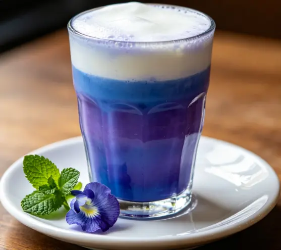 Butterfly Pea Latte Butterfly Pea Latte