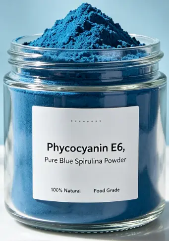 Phycocyanin E6, Pure Blue Spirulina Powder | Binmei