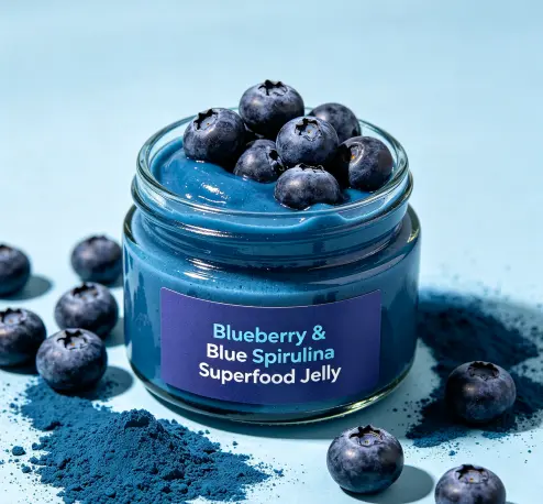 Blueberry & Blue Spirulina Superfood Jelly