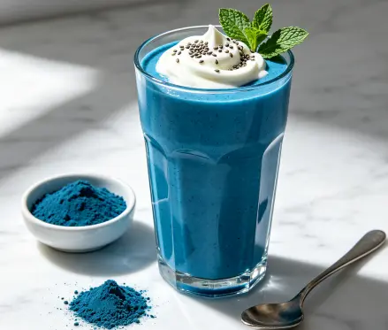 Blue Spirulina Smoothie