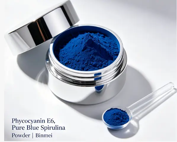 Phycocyanin E6, Pure Blue Spirulina Powder | Binmei
