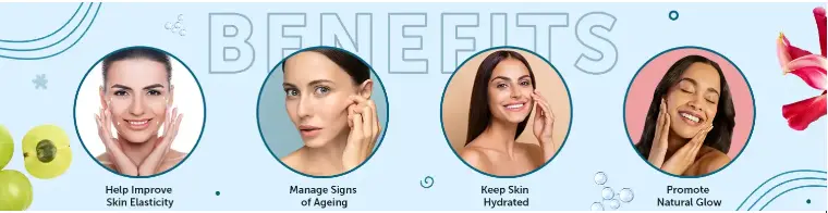 Buy Skin Collagen Booster with Hyaluronic Acid - Neuherbs