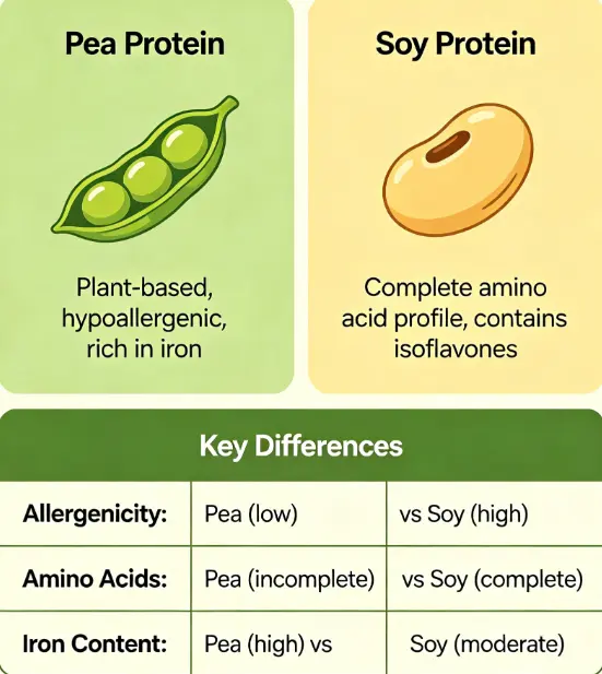 Pea Protein vs Soy Protein: Which is Better? - HealthKart
