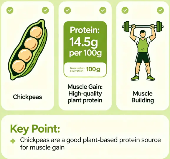Do Chickpeas Have Protein For Muscle Gain?