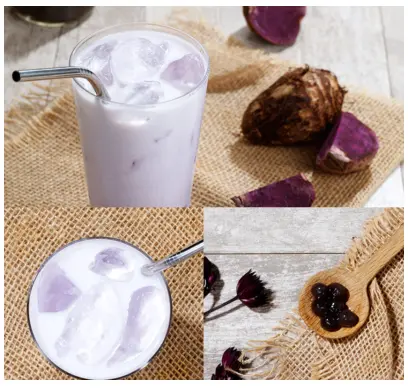 Taro Soft Bubble Milk Tea Powder Instant Premium Mix Powder 500g | eBay