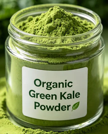Organic Green Kale Powder   