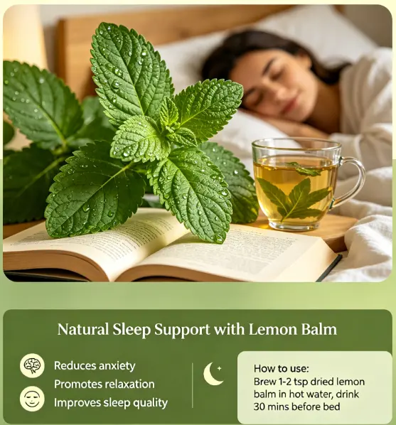 Nurturing Your Mind and Body for Restful Sleep With Lemon Balm Herb Ex | Biosphere Nutrition