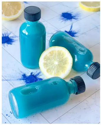 Blue Spirulina Wellness Shots - Claire Bear Bites