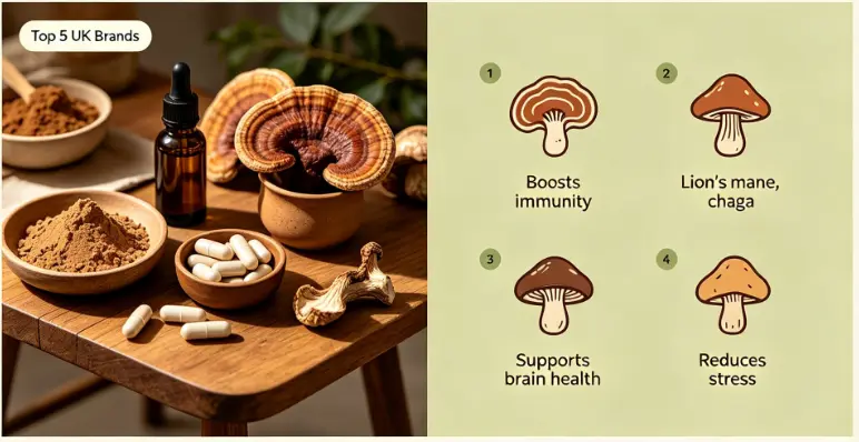 Best mushroom supplements UK and the health benefits explained | Evening  Standard