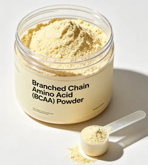 Branched chain amino acid (BCAA) powder