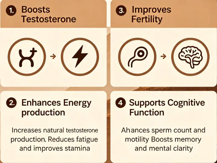 Shilajit Benefits for Male  