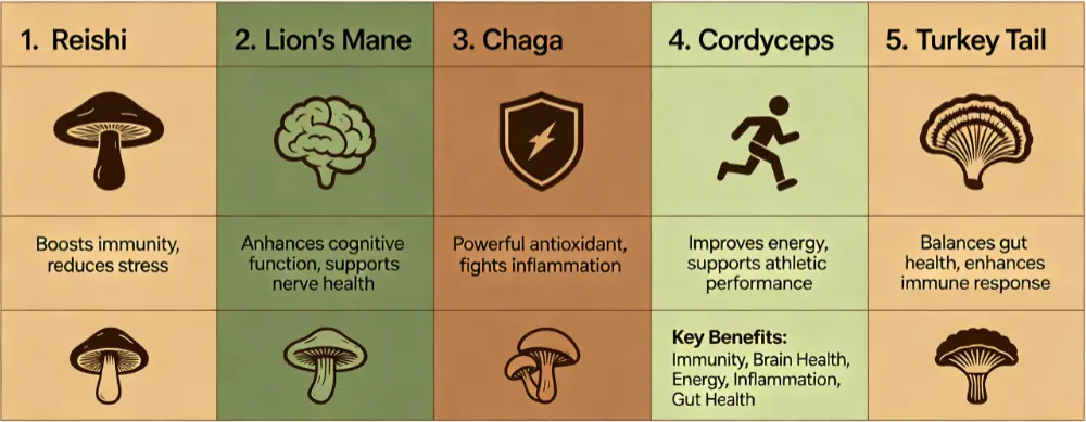 The Best Mushroom Supplements for Your Health (and why) - Healthy Avid The Best Mushroom Supplements for Your Health (and why) - Healthy Avid