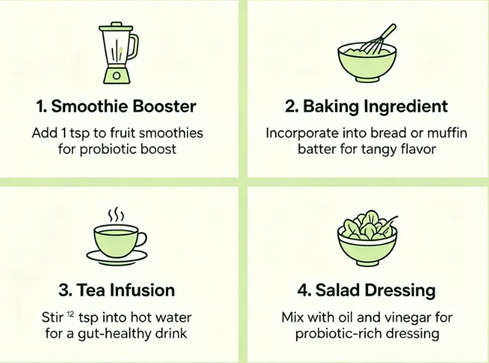 Kombucha Powder Uses