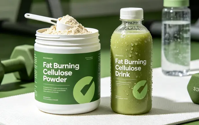 Fat Burning Cellulose Powder and Drink  