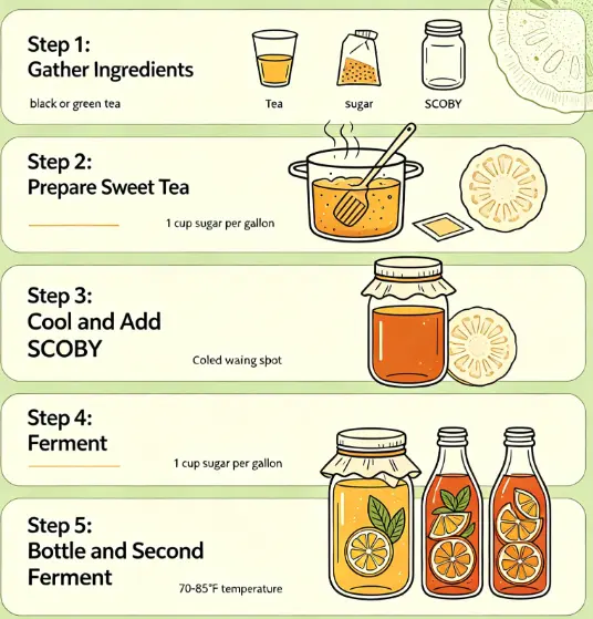 Kombucha necə hazırlanır: evdə dəmləmə haqqında bilməli olduğunuz hər şey - Trillist